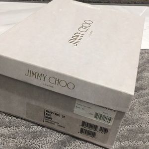 Size 7(37) nude Jimmy Choo heels